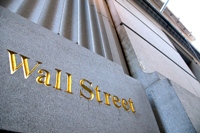 Wall Street sign